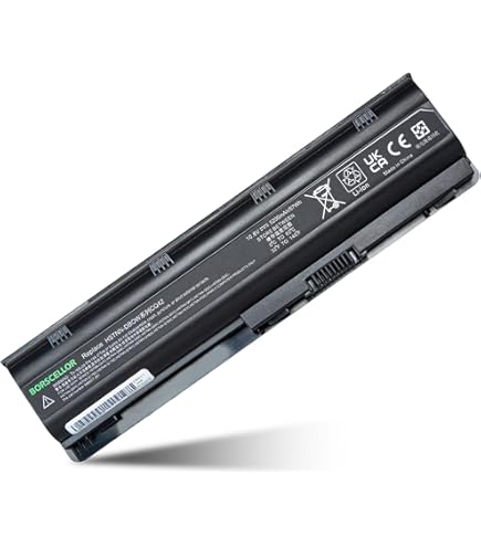 szyuya HSTNN-DBOW MU06 MU06XL Batterie pour Ordinateur Portable Compatible avec HP CQ32 CQ42 CQ43 CQ56 CQ57 CQ72 Pavilion G6 G7 MU09 HSTNN-Q62C (10,8V 5200mAh szyuya HSTNN-DBOW MU06 MU06XL Batterie pour Ordinateur Portable Compatible avec HP CQ32 CQ42 CQ43 CQ56 CQ57 CQ72 Pavilion G6 G7 MU09 HSTNN-Q62C (10,8V 5200mAh