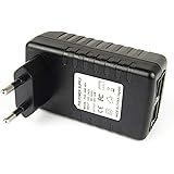 DSLRKIT Gigabit 48V 30watt PoE Injector Adapter Power Over Ethernet 802.3at af UBNT AP 1000Mbps
