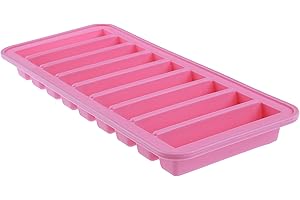 ANA WIZ Silicone Baby Food Freezer Tray (Pack of 1, Pink)