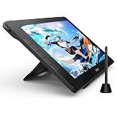 Veikk VK1600 15.6 İn&ccedil; Full HD IPS Ekranlı Grafik Tablet, 16384 Seviye Basın&ccedil;, Tam Lamine,%120 sRGB, 2 Adet Pilsiz Kalem, 8 Kı
