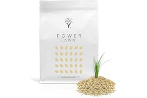 MOOWY Fast-Growing Grass Seed 50m² – Premium Lawn Seed for UK Lawns – Water-Saving Biostimulant Coating for 38% Better Germination – Hard-Wearing & Quick Sprouting in 14 Days