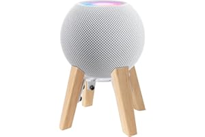 Shinar Głośniki głośnikowe Stojaki głośnikowe kompatybilne ze wspornikami głośnikowymi - HomePod Mini Regulowany Stojak Na Biurko (HomePod Mini Biały)
