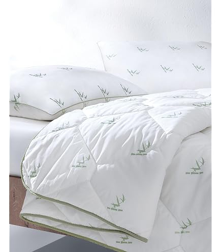 PAPILLOW Luxury Aloe Vera Yorgan 195x215 ift Kiilik Aloe Veral Yorgan :  Amazon.com.tr: Ev ve Yaam