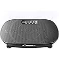 MERACH Vibration Plate, Whole Body Workout Powerful Quiet Vibration Plate Exercise Machine for Weight Loss and Shaping, Auto or Manual Speed Control, Built-in Bluetooth Speaker