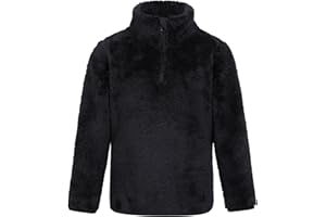 Mountain Warehouse Teddy Kids Unisex Half-Zip Fleece - Lightweight, Breathable, Warm & Cosy, Boys & Girls, Sweatshirt - Best for Camping, Outdoors, Travelling