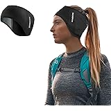 ROCKBROS Fascia Capelli Invernale Sportiva, Paraorecchie Termico Antivento con Pile, Uomo Donna, Multifunzionale per Sport Ci