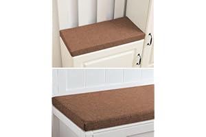 Xpnit Cuscino per panca da giardino per interni ed esterni, a 2 o 3 posti, 3/5 cm, 100/120/150/180 cm, cuscino per sedia da pranzo e patio altalena (90 x 40 x 5 cm, marrone)
