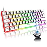 ROBEVE Blic Gaming Keyboard RGB Keyboard 20 Modes Adjustable Color Option RGB Waterproof And Dust Resistant Keyboard Gaming Keyboard O