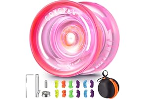 MAGICYOYO K2 Responsive JoJo dla dzieci, profesjonalne JoJo dla początkujących, zamiennik Yoyo z tworzywa sztucznego, niereagująca warstwa + przyrząd do usuwania łożysk, torba Yoyo, 12 sznurków Yoyo