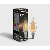 Panasonic Filament Ampul E14 FLAME (Mum Tipi) 4W 470LM 2700K Sarı Işık
