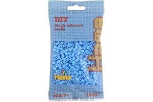 Hama Bügelperlen Midi - Pastell Blu 1000 Perlen