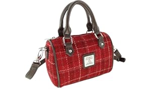 HIGHLAND TWEED Ladies Harris Tweed Kilbride Mini Bowling Bag LB1203