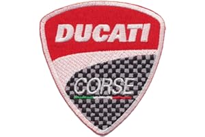 DUCATISTI Patch Ducati Corse Aufnäher Motorrad Monster Diavel Italy TURBOVERSAND