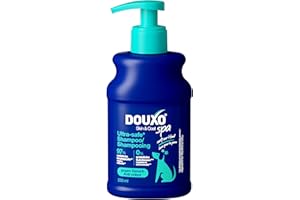 DOUXO Skin & Coat SPA – Ultra-Safe* Shampoo gegen Geruch für Hunde, 250 ml, reinigt die Haut und spendet Feuchtigkeit, entfernt Gerüche, hinterlässt angenehm duftendes Fell, hautfreundliche Rezeptur