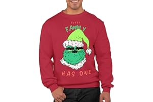 Graphic Impact Every Family Has One Grumpy Unisex Christmas Sweatshirt For Adults And Kids Funny Ugly Rude Novelty Xmas Jumper Festive Sweat