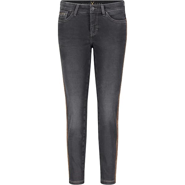 Pepe Jeans Damen Betty Jeans – Slim Fit, High Waist, Used-Look Schwarz, Mind. 20% Recycelt