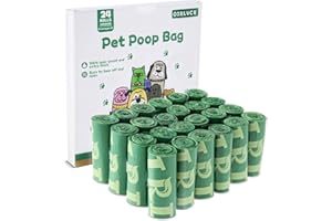 OIRLVCE 240 Dog Poo Bags 24 Rolls Coreless Dog Poop Bags, Extra Thick Strong Leak Proof Dog Waste Bags, Green