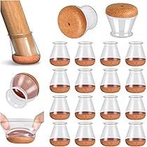 4 X Rotella Tazze Proteggipavimento Scorrevoli Piccolo Marrone - Foto 10