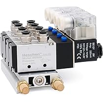 Elettrovalvola Pneumatica 6 Vie 4V210-08 DC 24V - Per Sistemi Industriali - Foto 8