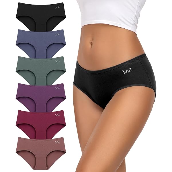 Culottes Invisibles Danish Endurance - Lot De 3 Ou 5 - Microfibre - Taille Basse - Sans Étiquette