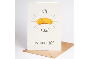 Lovely Cards -Ich Flip aus! Du wirst 30! - lustige Geburtstagskarten zum 30. Geburtstag für Frauen Männer - Mann Frau - lustige Geburtstagsgeschenke - A6 (Klappkarte)