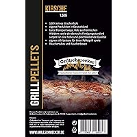 Grillschmecker Grillpellets - Holzpellets aus Kirschholz für Grill, Pelletofen & Smoker - Kirsche 15 kg