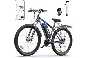 ONESPORTLIFE DUOTTS C29 Electric Bike, 29'' E-Mountain Bike with 48V 15Ah Removable Battery & 250W Powerful Motor, Professional 21-Speed with LCD Display, Electric Commuter Bicycle for Adults Men and Women