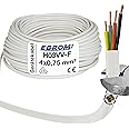 H03VV-F Round Plastic Cable, LED, 4 X 0.75 Mm² (mm2) 4G0.75
