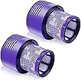 V10 Filter for Dyson, Replacement Filters for Dyson V10 SCyclone Series, V10 Absolute, V10 Animal, V10 Total Clean, SV12, Replace Part No. 969082-01 Washable Reusable 2Packs