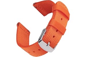 Archer Watch Straps - Bracelets de Montre en Nylon Premium à Dégagement Rapide