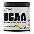 Asitis Nutrition Atom Bcaa 250G with L-Arginine, L-Carnitine, L-Citrulline Powder for Energy Burst & Athletic Performance | Lemon Tadka Flavor, 1 count, 25 servings