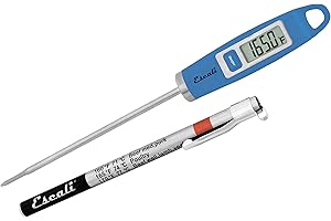 Escali DH1-U Thermometer, Stainless Steel, Blue