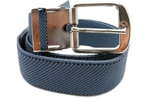 Olata Ceinture Élastique pour Enfants avec Boucle Argentée (1-6 ans)
