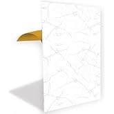 Tink Self Adhesive Silver Pattern PVC Panel, Adhesive Floor Flooring, Wall Covering, Tile Decal 41x62 cm (