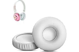 ‎HTINDUSTRY HTINDUSTRY Wymiana poduszek nausznych Kompatybilne z słuchawkami House of Marley Positive Vibration 2 Wireless On-Ear Premiumowe poduszki nauszne z miękką skórą proteiniową/pianką memory foam