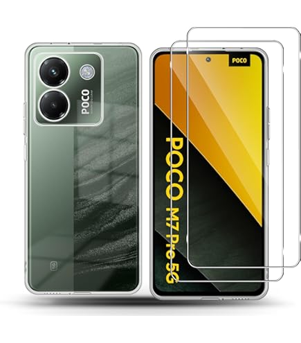 XIAOMI Poco M7 Pro 5G Smartphone, 12+256GB, Silver, Klare 50MP