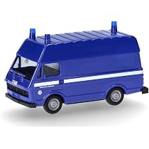 Modellino Herpa VW T6.1 Halbbus Brandweer (Paesi Bassi) - Scala 1:87 - Auto Pompieri In Miniatura Da Collezione