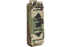 TOPTACPRO Borsa tattica per pistole Borsa per caricatori MOLLE per 9mm .40 .45 Portamagazzini Supporto organizzatore per attrezzi