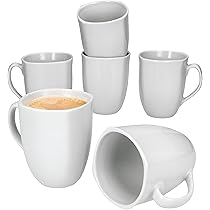 MamboCat Rabisco Set De 6 Assiettes Creuses I 450 Ml I Noir Et Blanc I
