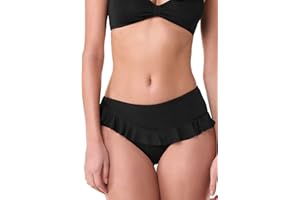 Goldenpoint Donna Costume Slip con Rouches