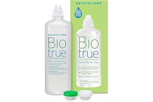 Biotrue Multi-Purpose Contact Lens Solution, 300 ml - Cushions and Rehydrates Soft Contact Lenses Comfortable Wear - Conditio
