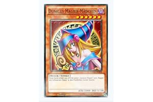 YU-GI-OH! YGLD-DEA04 Dunkles Magier-Mädchen 1. Auflage im Set mit original Gwindi Kartenschutzhülle