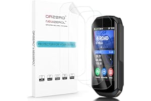 NEWZEROL 4 Pezzi Pellicola Protettiva per GRMN Edge 1050, [Alta Risoluzione] [Senza Bolle] [Copertura Massima] Proteggi Schermo in PET Morbido 3D