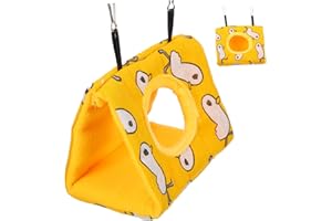 BCOATH Papageien-Hängematte verschleißfestes Vogelnestbett warmes Papageiennest Schaukel hängender Papageienkäfig für Haustiere