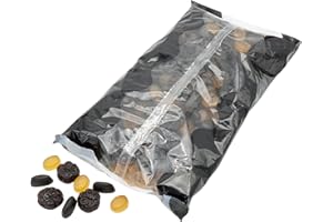 ‎PE ÄM Deine Naschbox | Zuckerfreier Lakritz Mix mit Lakritz Menthol Hütchen | 1kg Beutel | XXL Großpackung für die Candybar & als Geschenk - Sonderposten