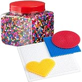 Ikea Pyssla &Uuml;t&uuml; Resmi, Takılabilir, 14.000 Resim Boncuğu, Plakalı, 4'l&uuml; Set