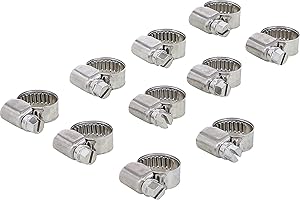 BGS 8095-10x16 | Abrazaderas de manguera | inoxidable | 10 x 16 mm | 10 piezas