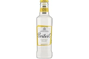 Britvic Indian Tonic Water - Carbonated Drink - Pack of 24 x 200ml