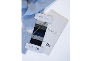 LONA SCOTT Cashmere Darning Yarn Thread Darning Kit, 30m in 6 Colors