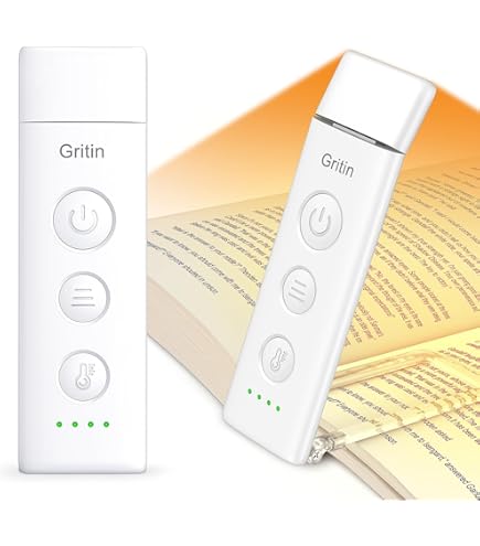 Lampe De Lecture Rechargeable à Clipser, 3 Niveaux De Luminosité